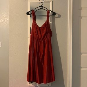 Burgundy Dress
